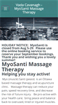 Mobile Screenshot of myosanti.com